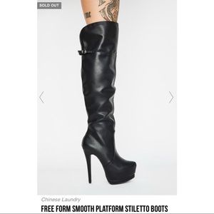 Chinese laundry Stiletto Boots